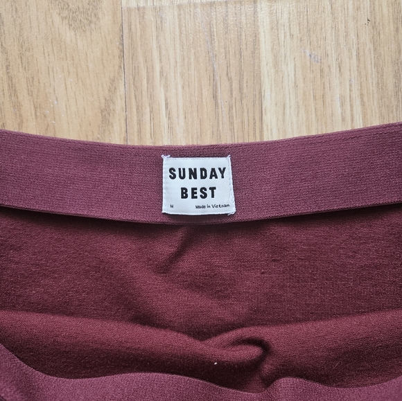 Sunday Best faux wrap mini skirt - Picture 3 of 3